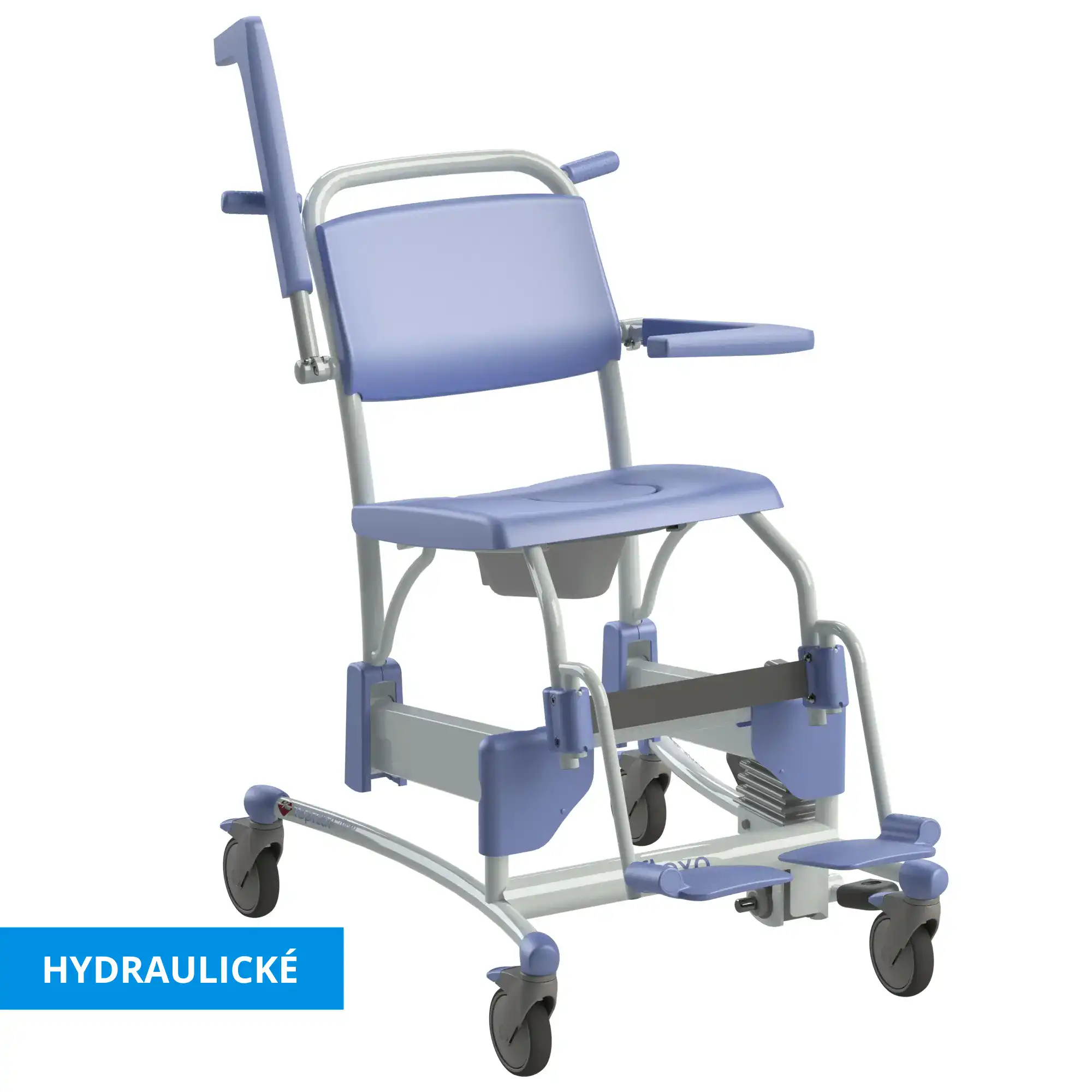 toaletní sprchovací židle hydraulická