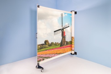 Flexibilní zástěna AIR s montáží na zeď