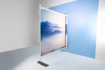 Flexibilní zástěna KIN s montáží na zeď